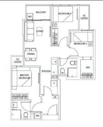 Hills Twoone (D23), Apartment #586908111